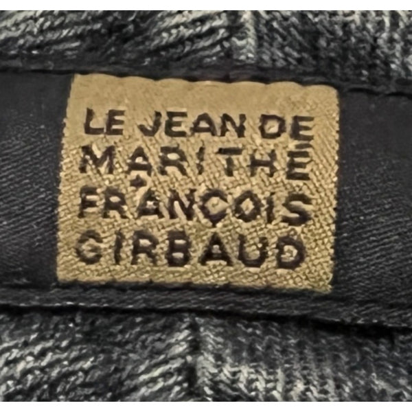 Vintage Le Jean De Marithe Francois Girbaud Denim Cargo Shorts Sz 48 Big & Tall Bermuda Shorts High Waisted